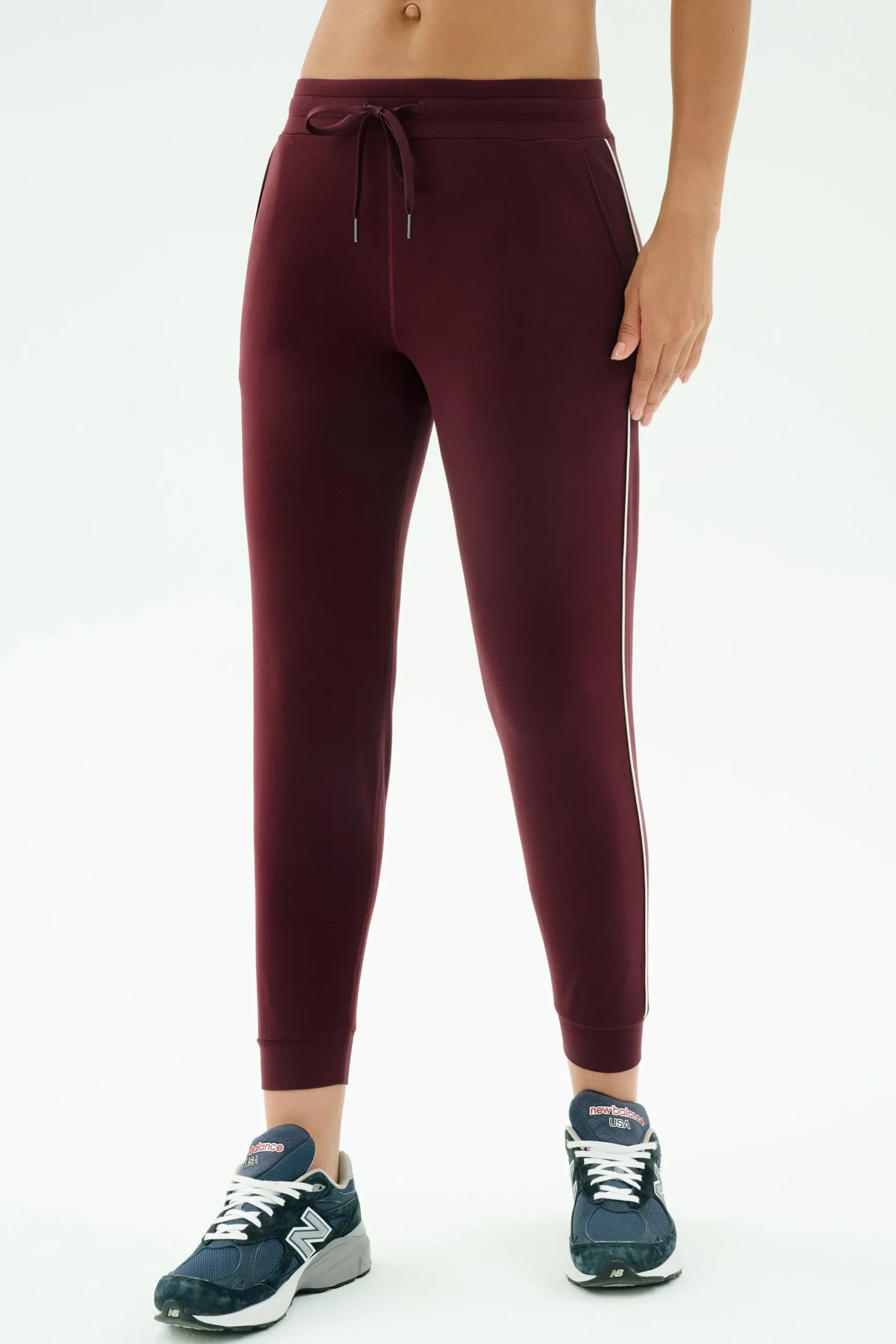 Fashion Airweight Jogger 7/8 with Piping Sweats & Tracksuits|Lifestyle Pants