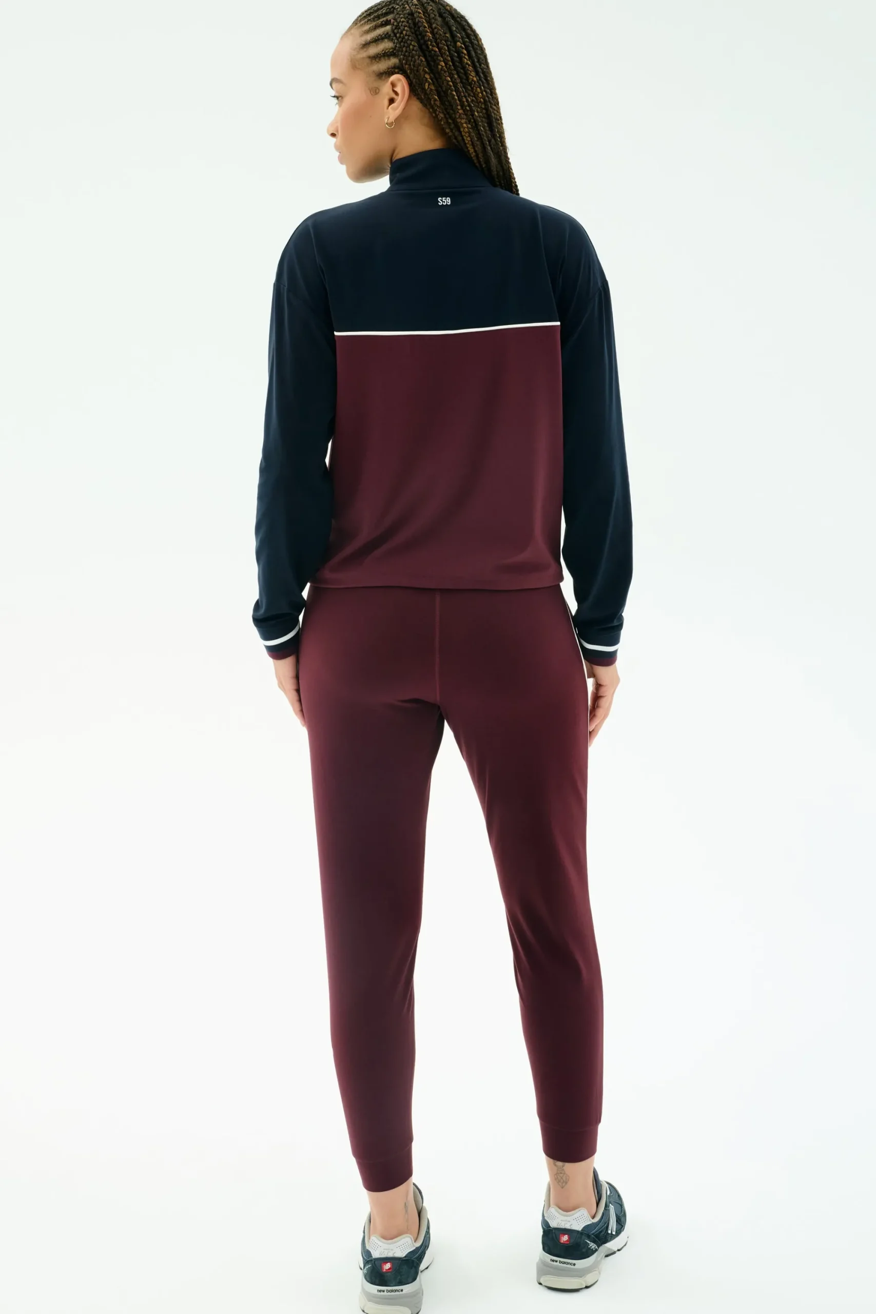 Fashion Airweight Jogger 7/8 with Piping Sweats & Tracksuits|Lifestyle Pants