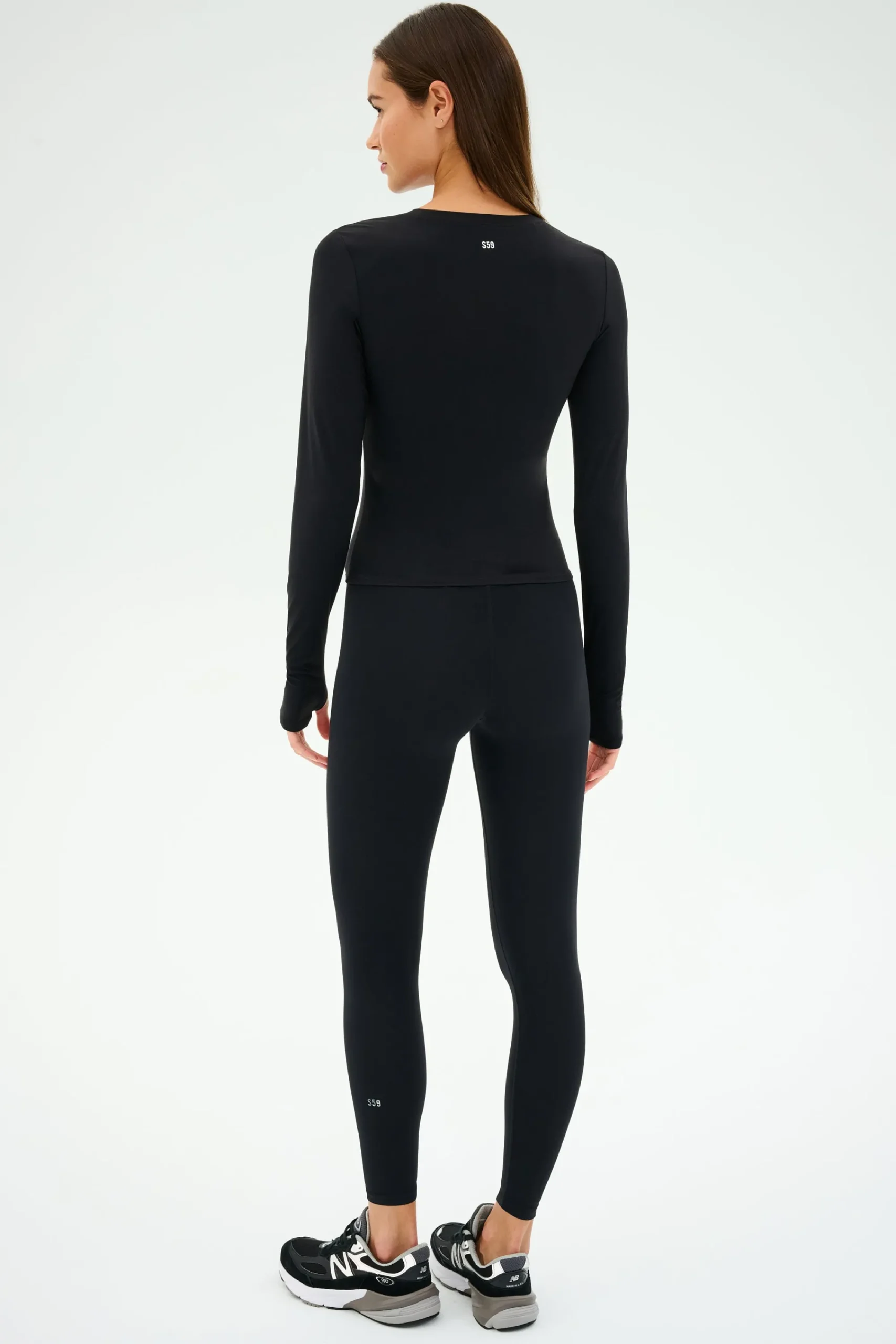 Fashion Airweight Lite Long Sleeve Waist Length Tops & Tanks