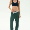 Discount Andie Oversized Fleece Sweatpant W/ Stripe Sweats & Tracksuits
