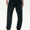 Sale Andie Oversized Fleece Sweatpant W/ Stripe Sweats & Tracksuits