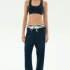 Sale Andie Oversized Fleece Sweatpant W/ Stripe Sweats & Tracksuits