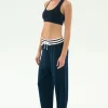 Sale Andie Oversized Fleece Sweatpant W/ Stripe Sweats & Tracksuits