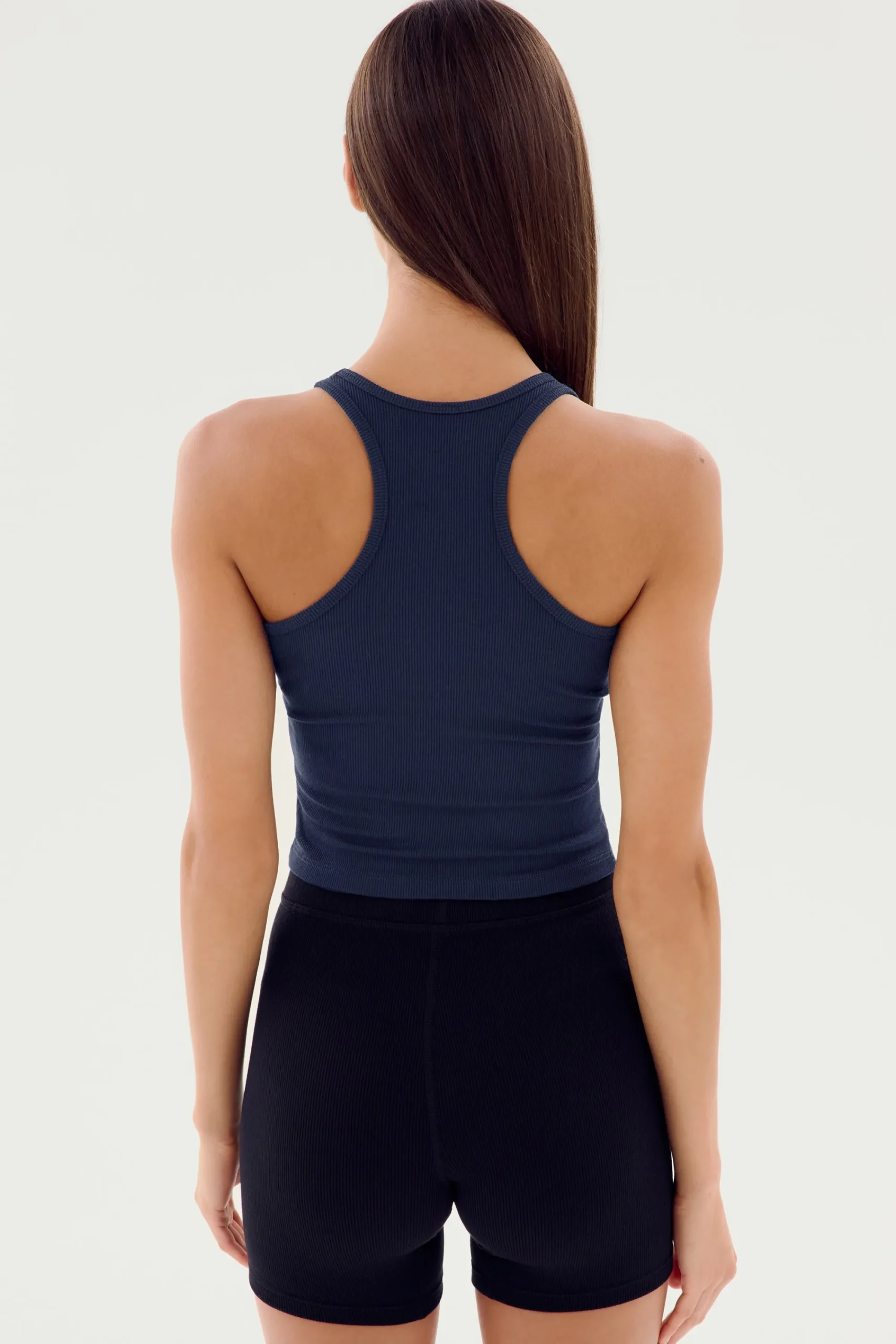 Outlet Ashby Rib Crop Tops & Tanks