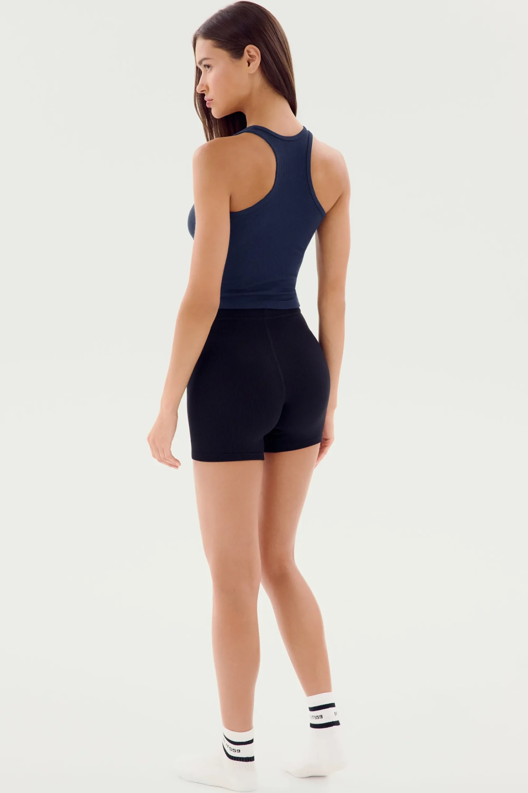 Outlet Ashby Rib Crop Tops & Tanks