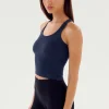 Outlet Ashby Rib Crop Tops & Tanks