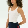 Sale Ashby Rib Crop Tops & Tanks