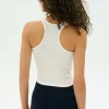 Sale Ashby Rib Crop Tops & Tanks