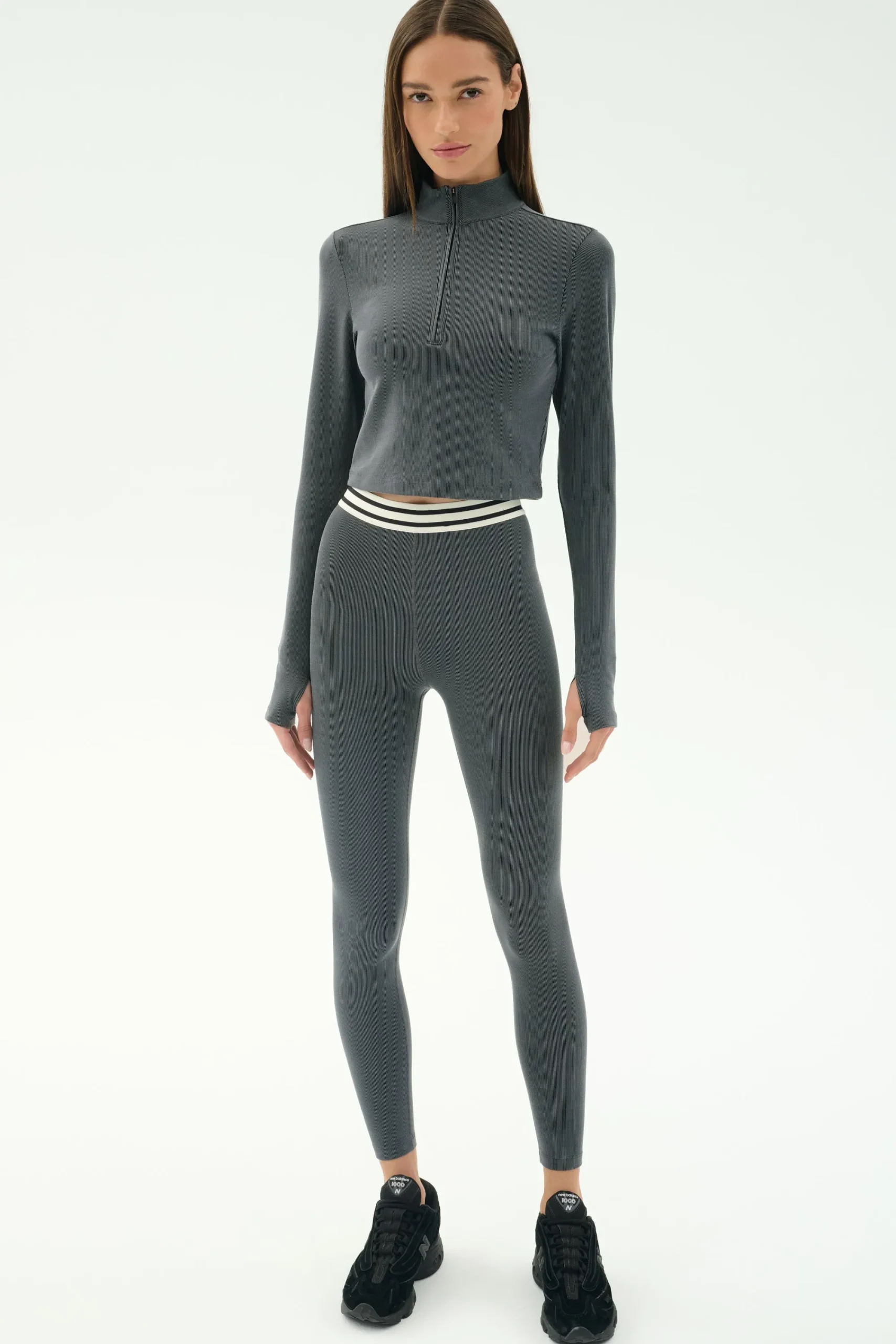 Hot Bailey Active Rib High Waist 7/8 Leggings