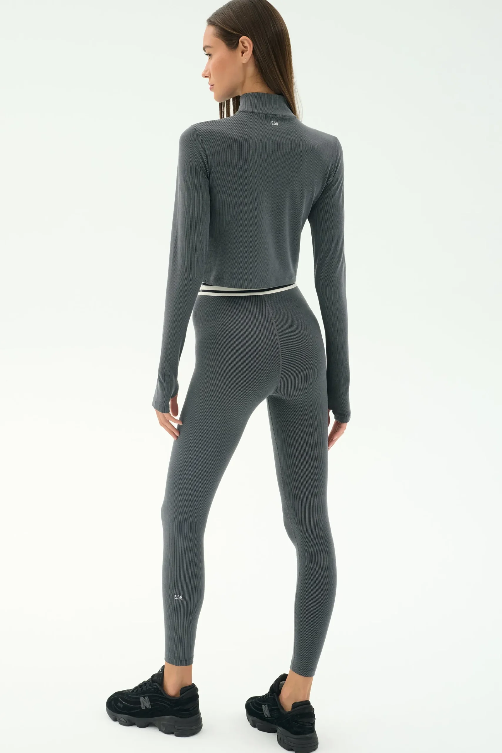 Hot Bailey Active Rib High Waist 7/8 Leggings