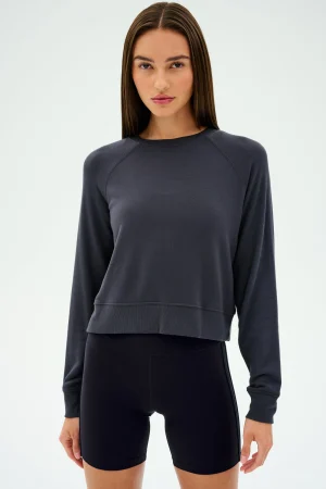 Online Brooks Fleece Long Sleeve Sweatshirt Sweats & Tracksuits