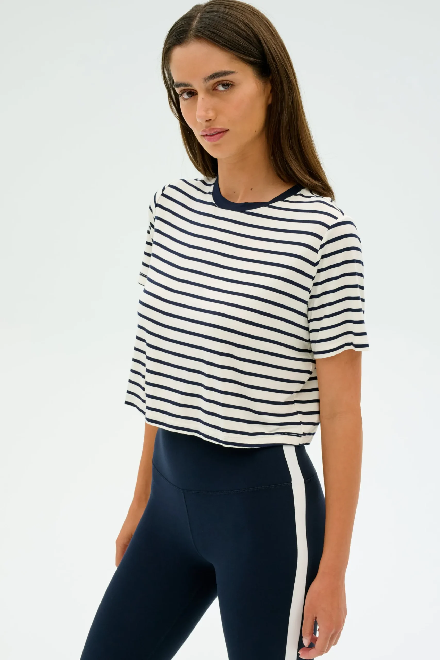 Clearance Djuna Crop Ringer Tops & Tanks