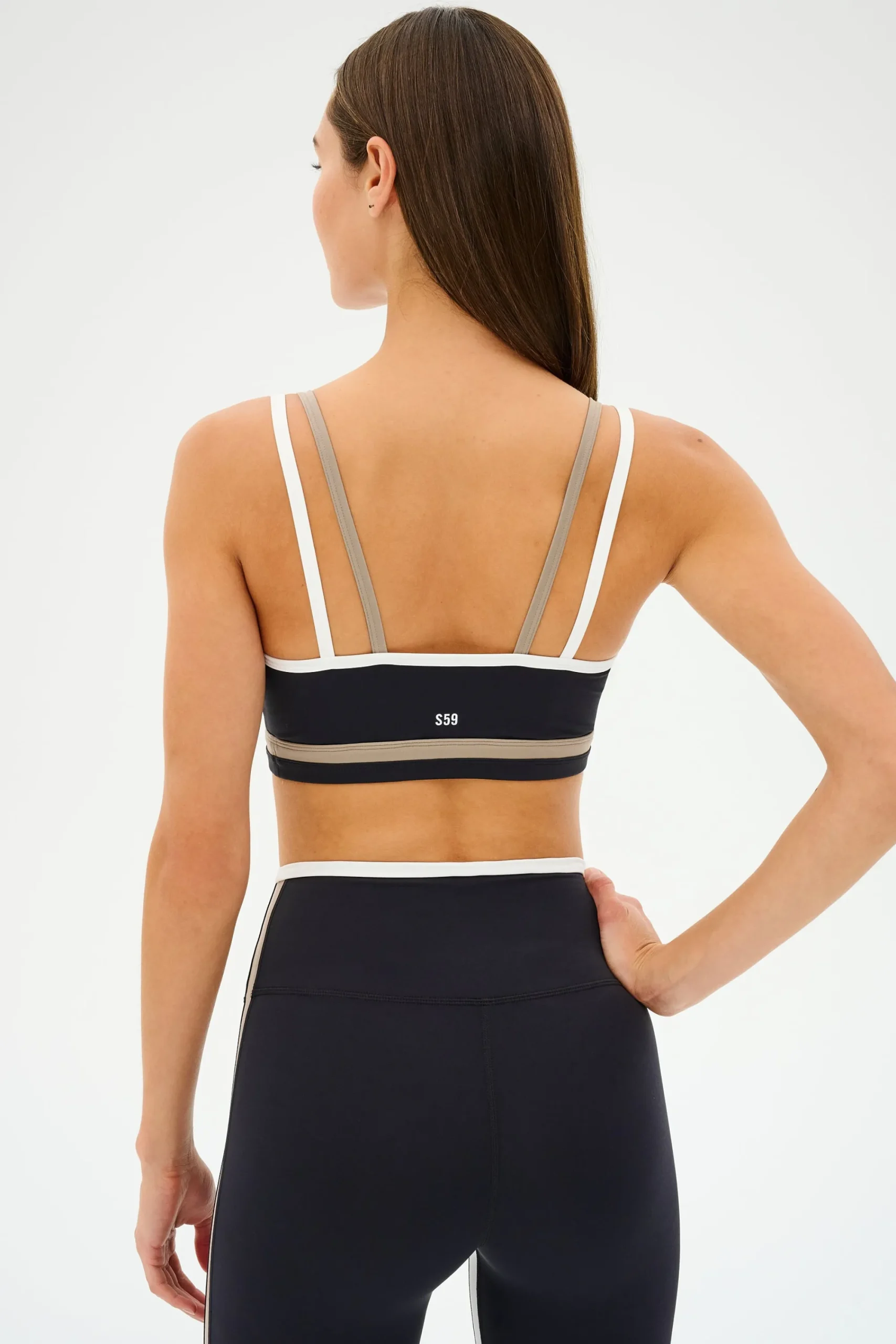 Fashion Eva Rigor Double Strap Bra Bras & Camis