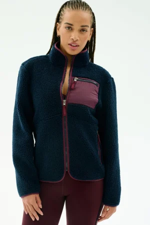 Discount Harris Sherpa Jacket Outerwear