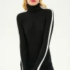 Best Jackson Rib Full Length Turtleneck Tops & Tanks