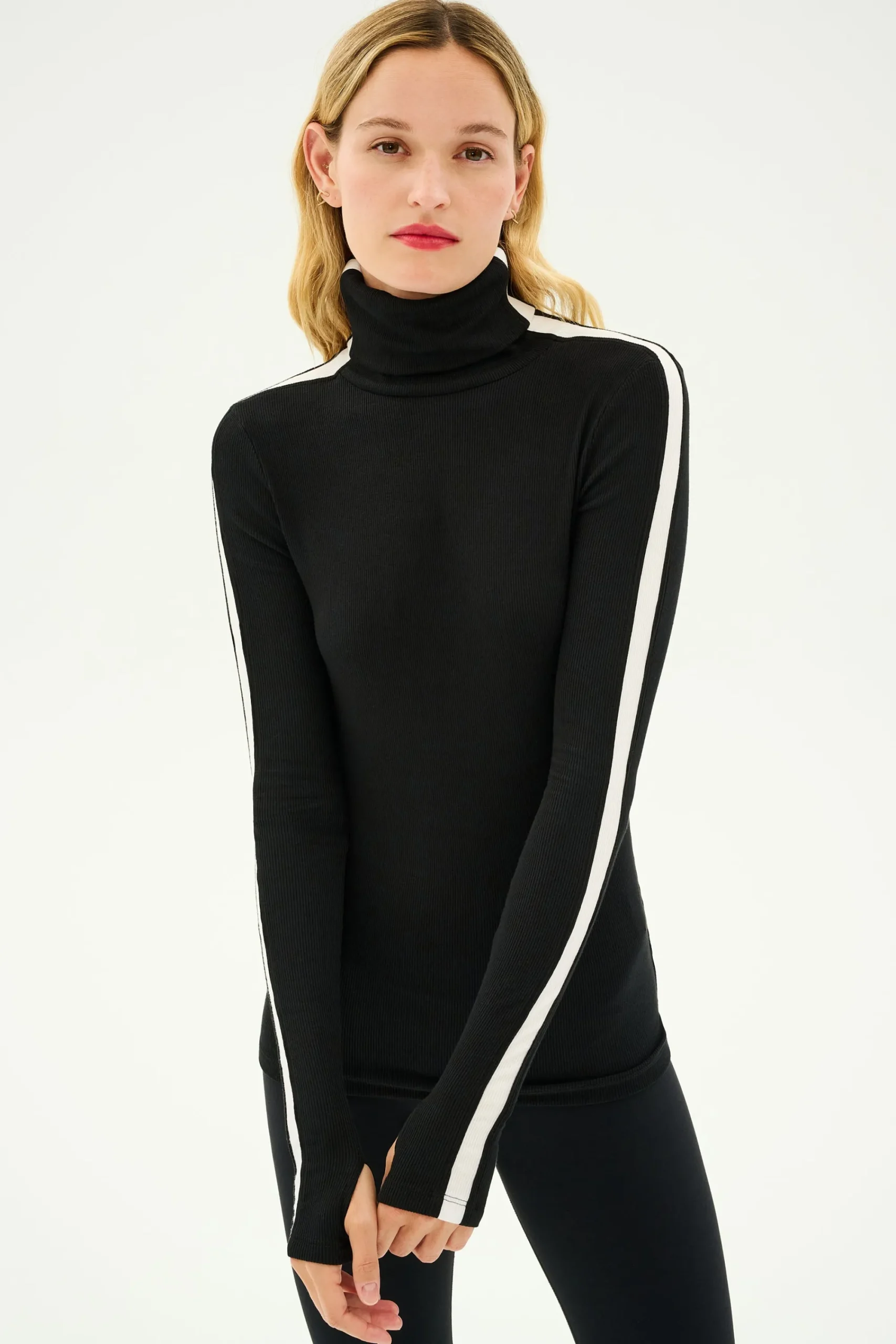 Best Jackson Rib Full Length Turtleneck Tops & Tanks