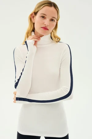 Clearance Jackson Rib Full Length Turtleneck Tops & Tanks