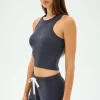 Sale Kiki Rib Crop Tank Tops & Tanks