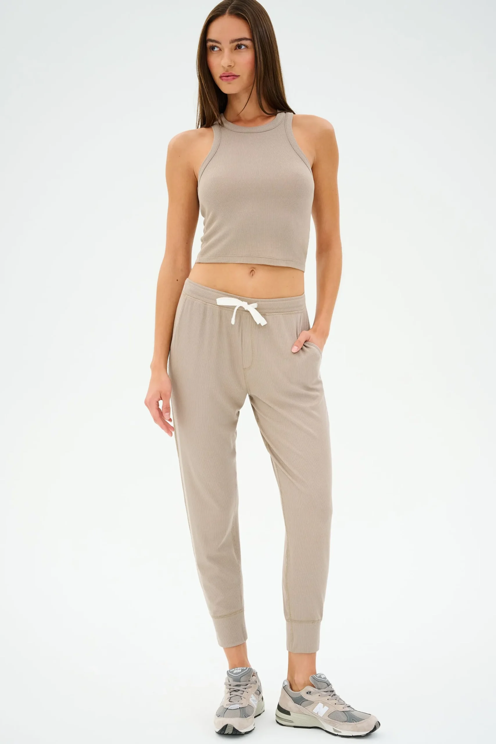 Online Kiki Rib Crop Tank Tops & Tanks