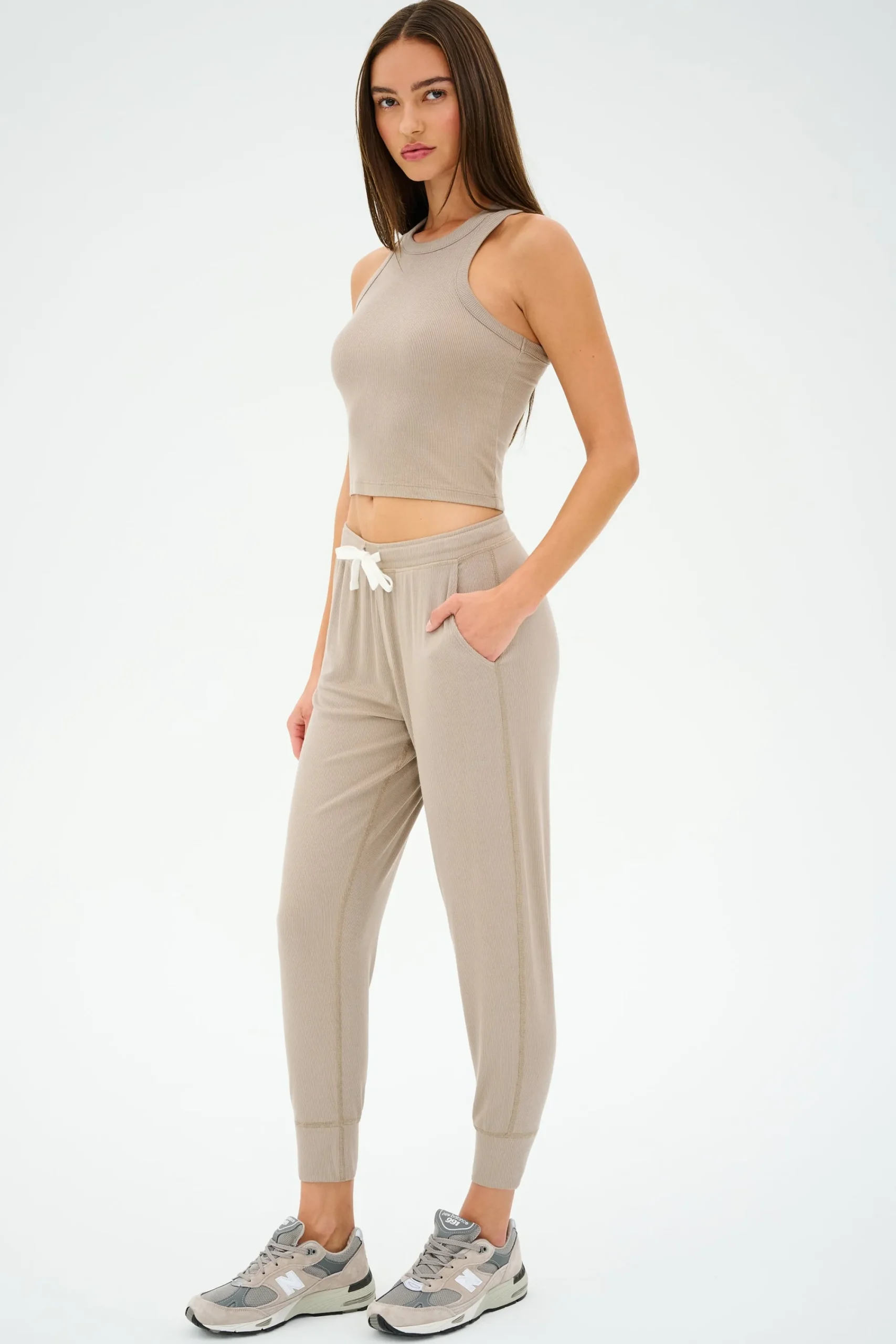 Online Kiki Rib Crop Tank Tops & Tanks