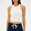 Hot Kiki Rib Crop Tank Tops & Tanks