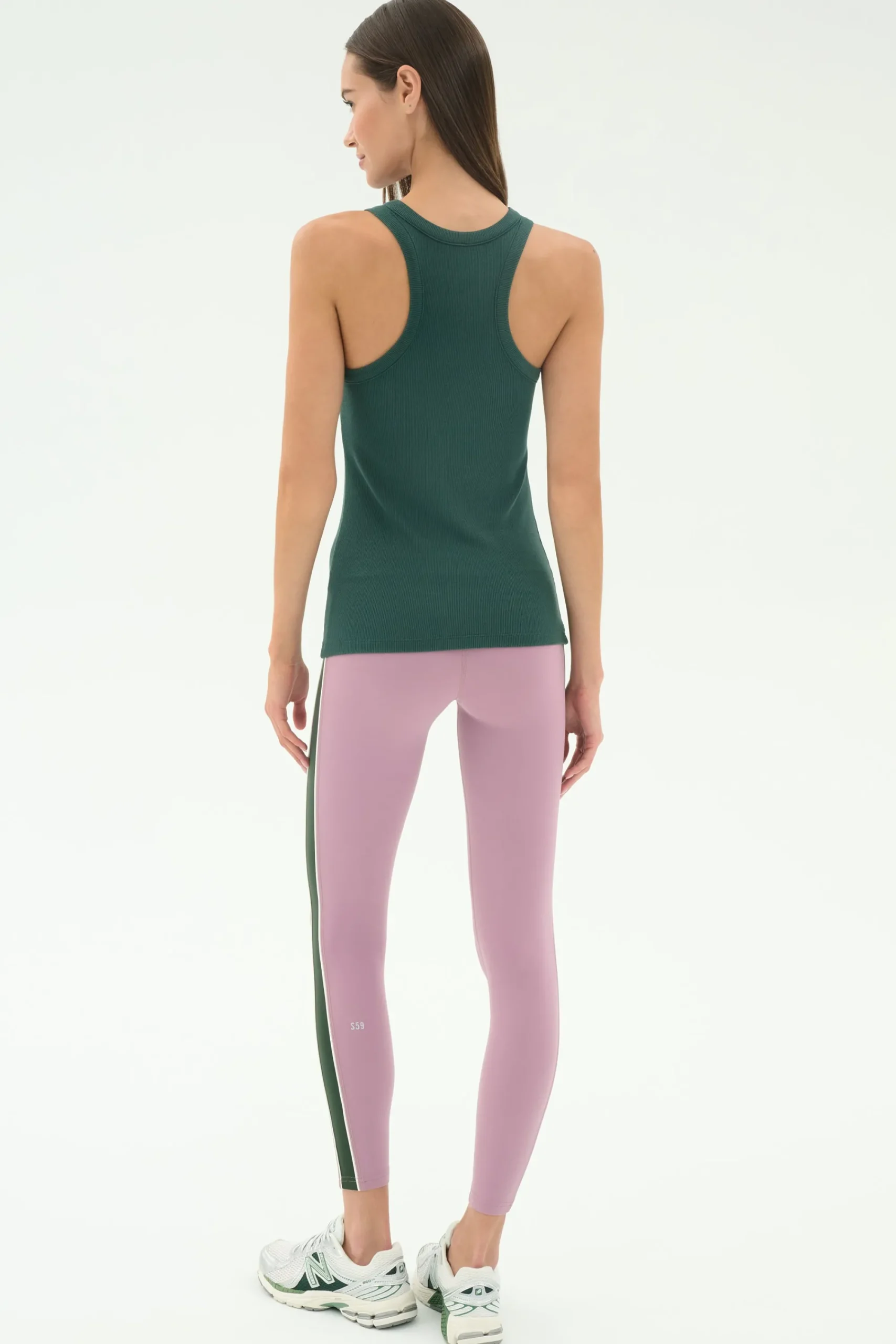 Online Kiki Rib Tank Full Length Tops & Tanks