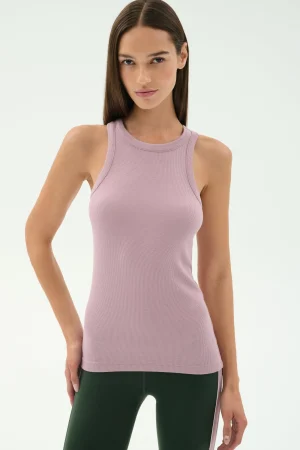 Online Kiki Rib Tank Full Length Tops & Tanks