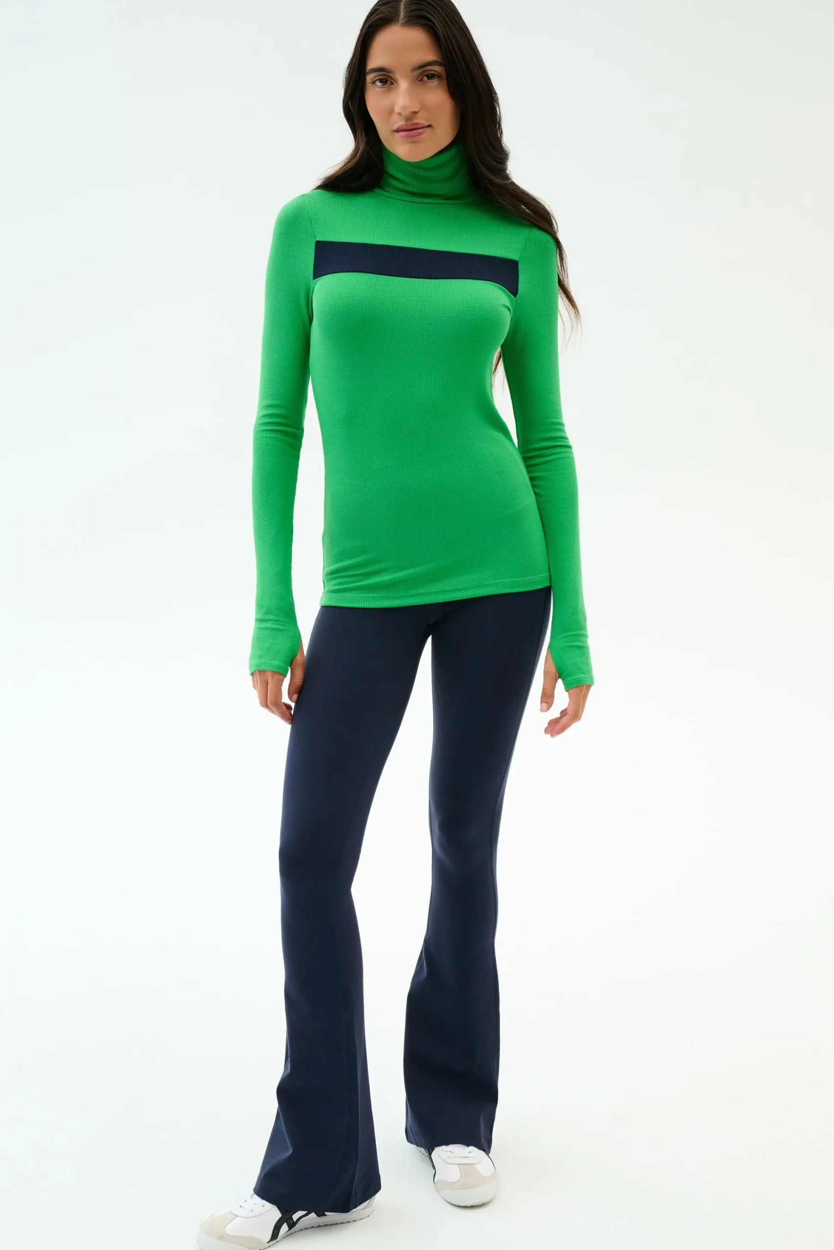 Sale Lennon Rib Turtleneck Tops & Tanks