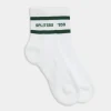Hot Logo Stripe Quarter Socks Accessories