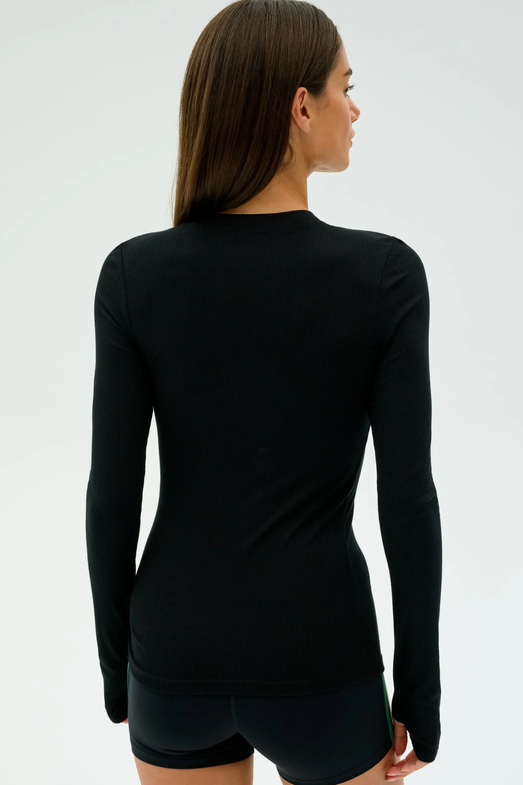 Online Louise Rib Long Sleeve Tops & Tanks