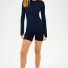 Sale Louise Rib Long Sleeve Tops & Tanks