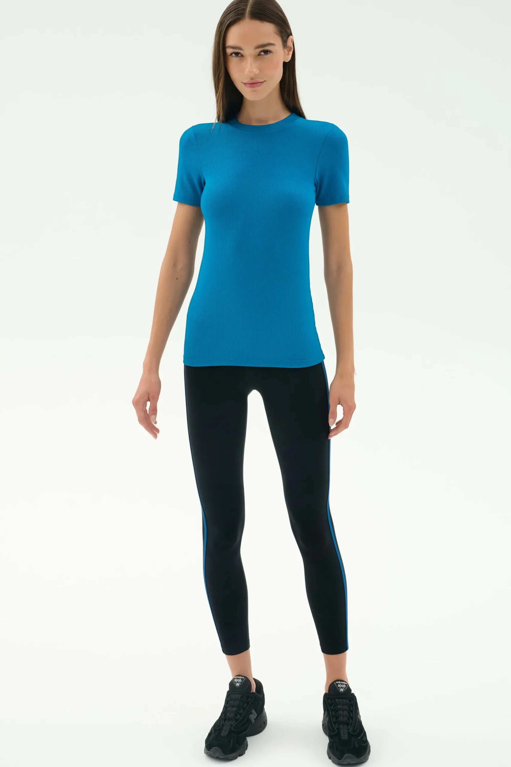 New Louise Rib Short Sleeve Tops & Tanks