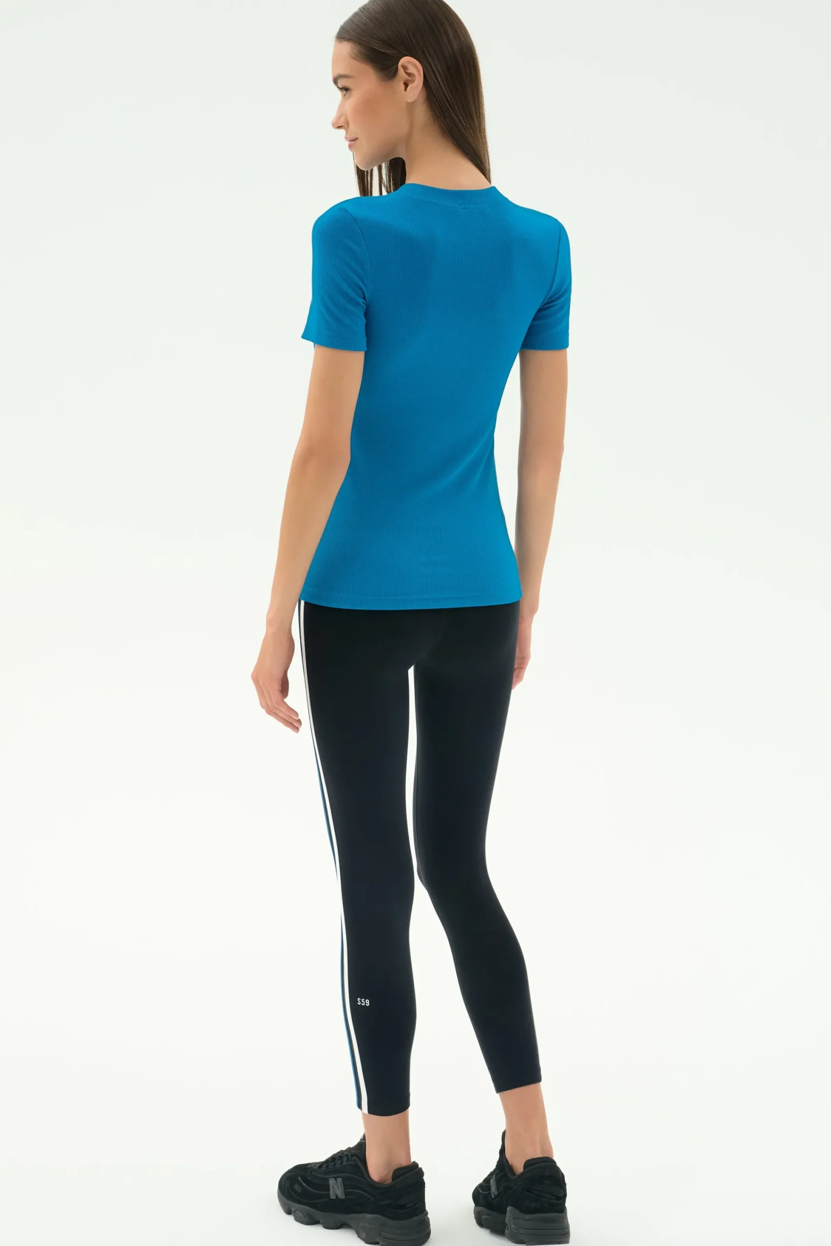 New Louise Rib Short Sleeve Tops & Tanks