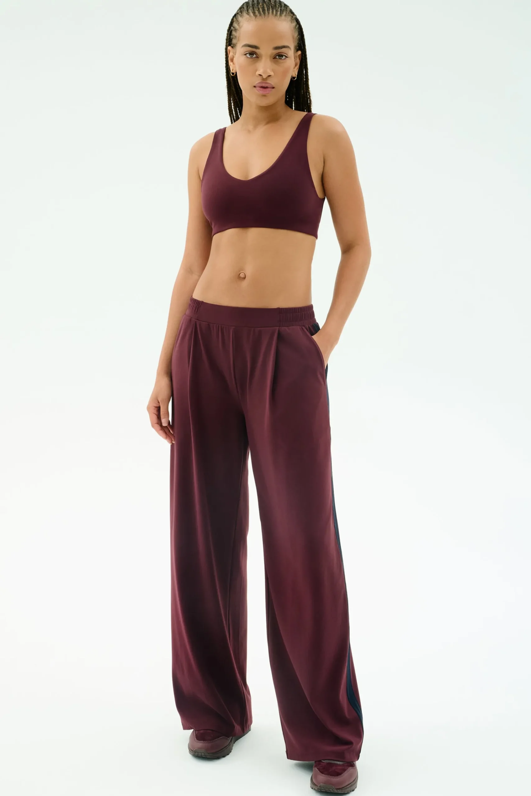 Hot Luca Airweight Trouser with Stripe Lifestyle Pants