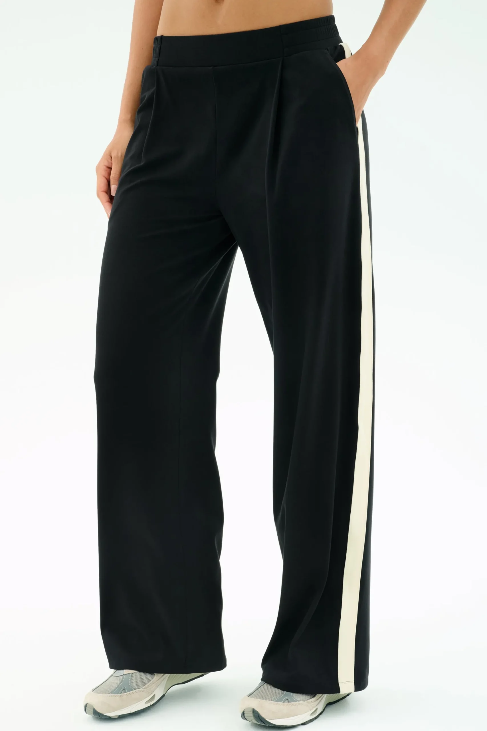 Sale Luca Airweight Trouser with Stripe Lifestyle Pants