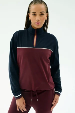 Hot Millie Airweight Half Zip Sweats & Tracksuits