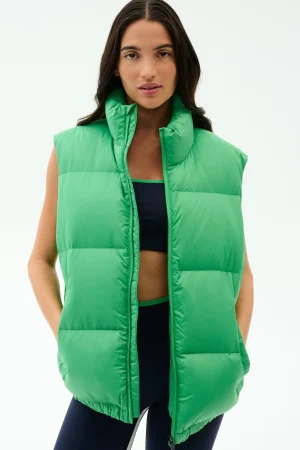 New Summit Nylon Puffer Vest Outerwear